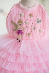 Pink Layered Fairy Dress